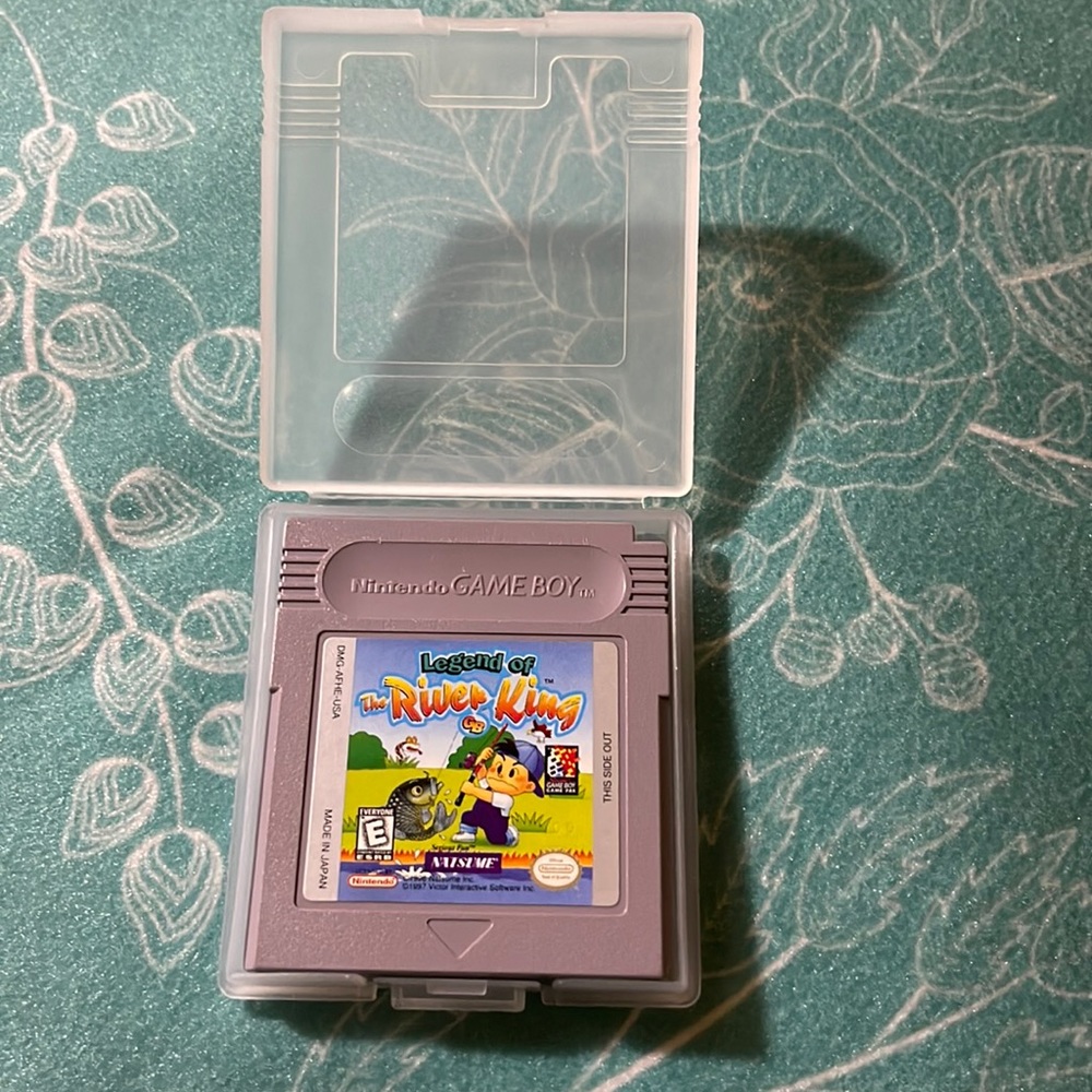 RARE!NINTENDO GAMEBOY LEGEND OF THE RIVER KING